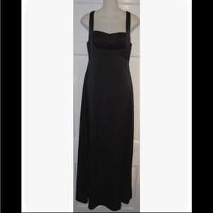 Bcbg MaxAzria  poly satin evening gown